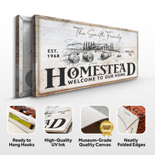 Load image into Gallery viewer, Vintage Homestead Sign IV