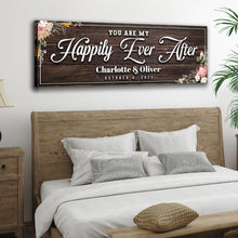 Load image into Gallery viewer, Personalized Happily Ever After Couple Sign