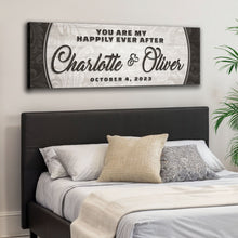 Load image into Gallery viewer, Personalized Happily Ever After Couple Sign III