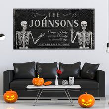 Load image into Gallery viewer, Gothic Family Sign V