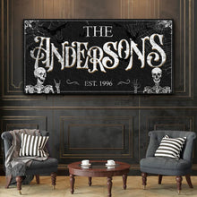 Load image into Gallery viewer, Personalized Gothic Sign V