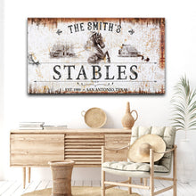 Load image into Gallery viewer, Rustic Stables Decor Sign