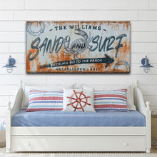 Load image into Gallery viewer, Sand And Surf Sign V