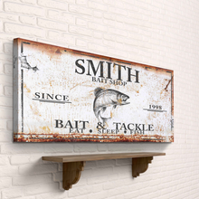 Load image into Gallery viewer, Bait and Tackle Sign