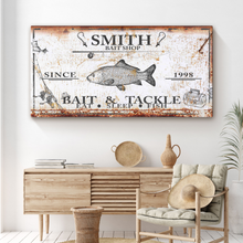 Load image into Gallery viewer, Bait and Tackle Sign III