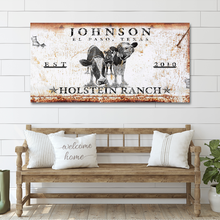 Load image into Gallery viewer, Holstein Ranch Sign