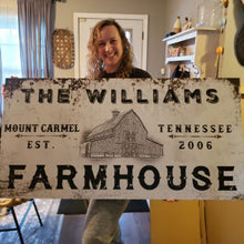Load image into Gallery viewer, Farmhouse Sign IV