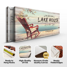 Load image into Gallery viewer, Vintage Lake House Sign