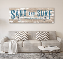 Load image into Gallery viewer, Sand And Surf Sign (Free Shipping)
