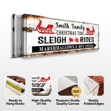 Load image into Gallery viewer, Christmas Sleigh Rides Sign