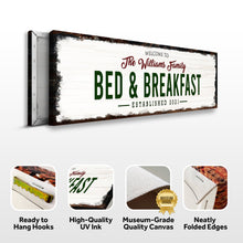 Load image into Gallery viewer, Welcome Bed And Breakfast Sign