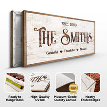 Load image into Gallery viewer, Thanksgiving Family Sign