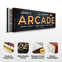 Load image into Gallery viewer, Arcade Enter Here Sign