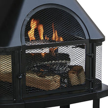 Load image into Gallery viewer, Heavy Duty Steel Wood Burning Pagoda Chiminea