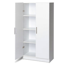 Load image into Gallery viewer, White Storage Cabinet Utility Garage Home Office Kitchen Bedroom