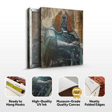 Load image into Gallery viewer, Pet Medieval Knight Portrait - Basset Hound Sign