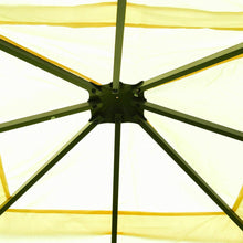 Load image into Gallery viewer, 10 x 10 Ft Outdoor Steel Frame Gazebo Shelter with Waterproof Polyester Canopy