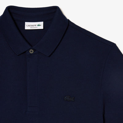 Lacoste Regular Fit Paris Stretch Polo - Navy