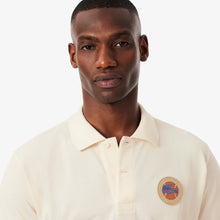 Load image into Gallery viewer, Lacoste Mens Classic Fit Petit Pique Badge Polo - Cream