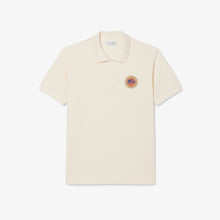Load image into Gallery viewer, Lacoste Mens Classic Fit Petit Pique Badge Polo - Cream