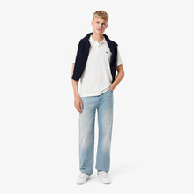 Load image into Gallery viewer, Lacoste Mens Light Pique Polo - White