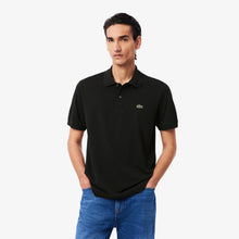 Load image into Gallery viewer, Lacoste Mens Light Pique Polo - Black