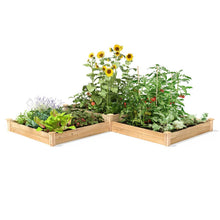 Load image into Gallery viewer, Farmhouse Pine Wood Raised Garden Bed 4 ft x 12 ft - Made in USA