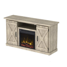 Load image into Gallery viewer, FarmHouse Rustic Pine TV Entertainment Electric Fireplace