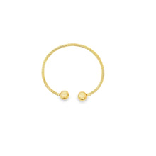 Load image into Gallery viewer, Thin Twisted Bead Bangle (B142)