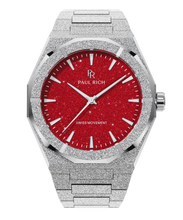 Load image into Gallery viewer, Frosted Star Dust II Silver Red