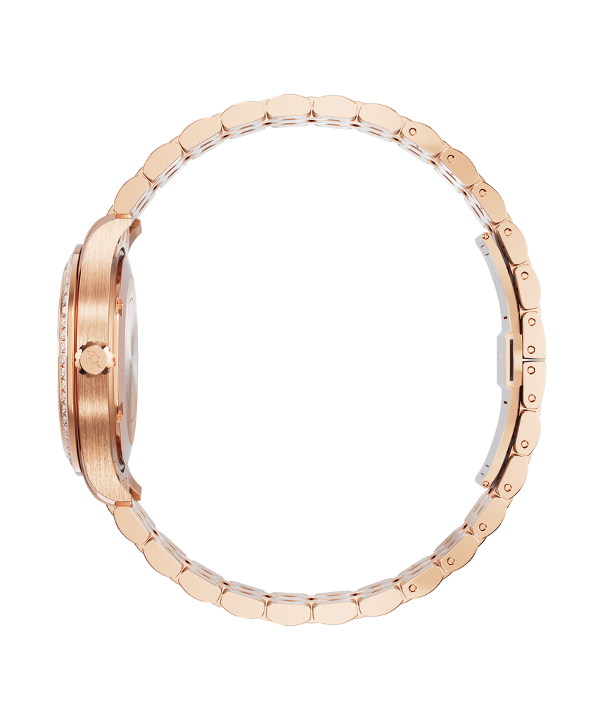 Crystelle - Rose Gold Silver