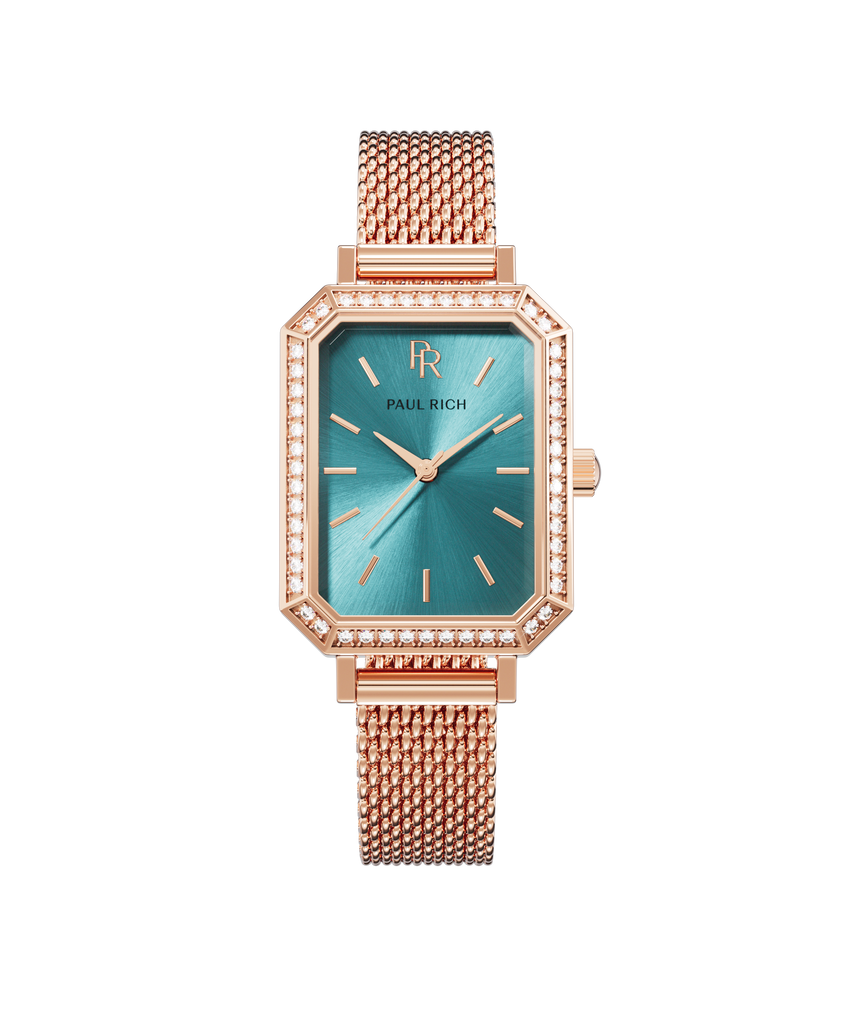 Icon - Rose Gold Turqoise