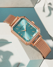 Load image into Gallery viewer, Icon - Rose Gold Turqoise