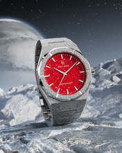 Load image into Gallery viewer, Frosted Star Dust II Silver Red
