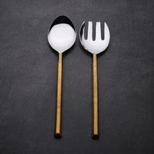 Load image into Gallery viewer, PLATEAU SALAD SERVING 2 PC. SET