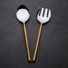 Load image into Gallery viewer, PLATEAU SALAD SERVING 2 PC. SET