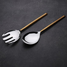 Load image into Gallery viewer, PLATEAU SALAD SERVING 2 PC. SET