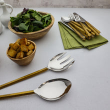 Load image into Gallery viewer, PLATEAU SALAD SERVING 2 PC. SET