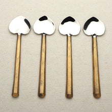 Load image into Gallery viewer, PLATEAU HEART SPOON 4 PC. SET