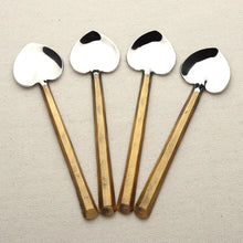 Load image into Gallery viewer, PLATEAU HEART SPOON 4 PC. SET