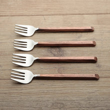 Load image into Gallery viewer, PLATEAU COPPER PASTRY/DESERT FORKS 4 PC. SET