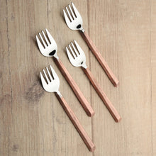 Load image into Gallery viewer, PLATEAU COPPER PASTRY/DESERT FORKS 4 PC. SET