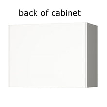 Load image into Gallery viewer, White Wall Cabinet with 2 Doors and Adjustable Shelf