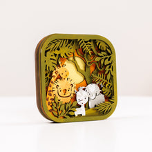 Load image into Gallery viewer, 3D DIY Wood Painting Kit for Kids – Safari