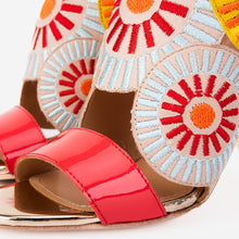 Load image into Gallery viewer, The Parama Yellow Leather Ankle Strap Women Sandal