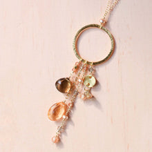 Load image into Gallery viewer, The Ammil Necklace - Citrine &amp; Smoky Quartz