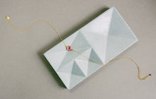 Load image into Gallery viewer, Pink Tourmaline Quartz Minimalist Ballet Necklace