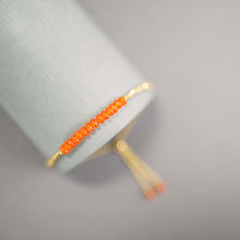 Load image into Gallery viewer, Carnelian Adjustable Stacking Bracelet