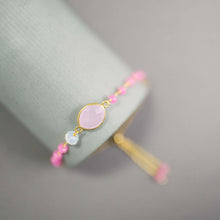 Load image into Gallery viewer, Rose Quartz Bracelet Set
