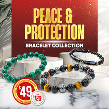 Load image into Gallery viewer, Peace &amp; Protection Bracelet Collection